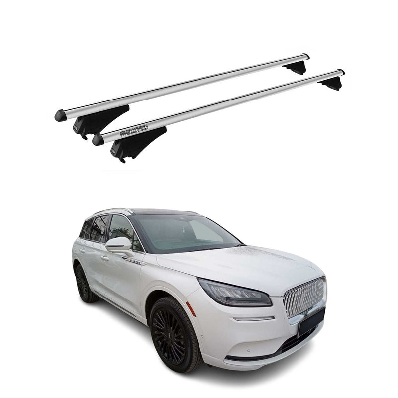 Tiger Barres de toit transversales pour Lincoln Corsair 2020-2025 Gris