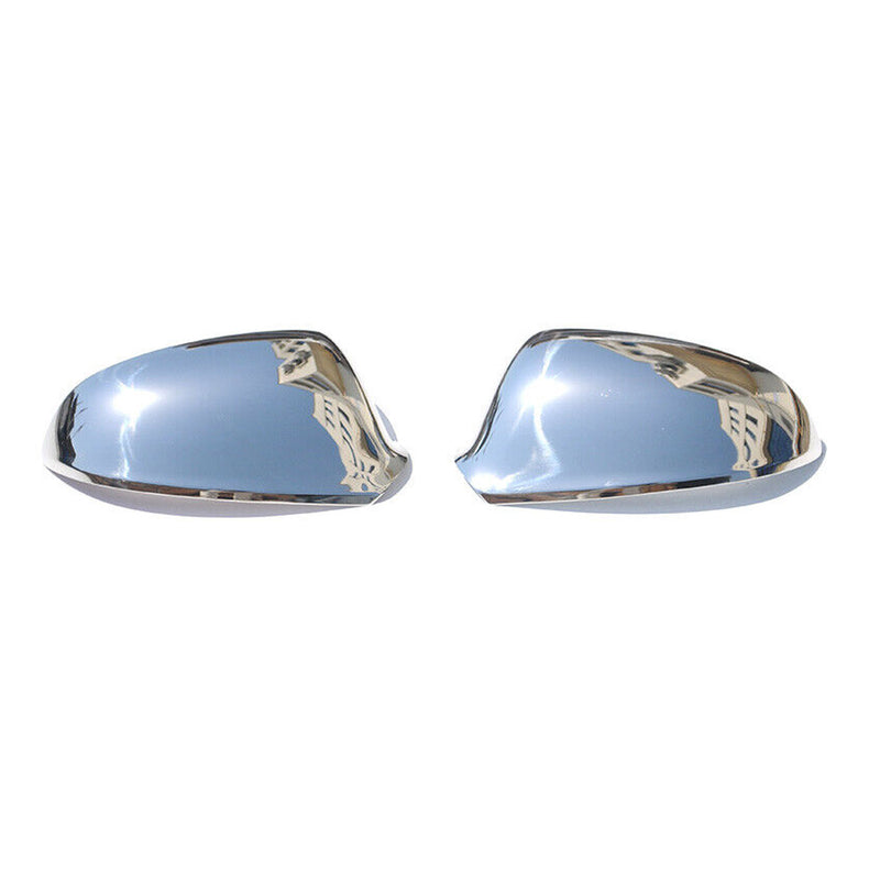 Coques de Rétroviseurs pour Opel Astra J 2009-2015 en Acier Chromé Argent