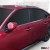 Garniture de Fenêtre pour Honda Civic Berline 2022-2024 Acier Inox Brillant 6Pcs