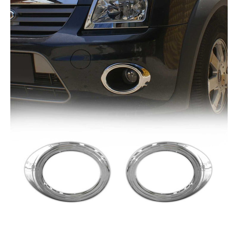 Cadre de Phare Antibrouillard Ford Transit/Tourneo Connect 03-13 en ABS Chromé