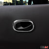 Couverture de poignée de porte intérieures pour Renault Clio 2005-2012 Acier 2x