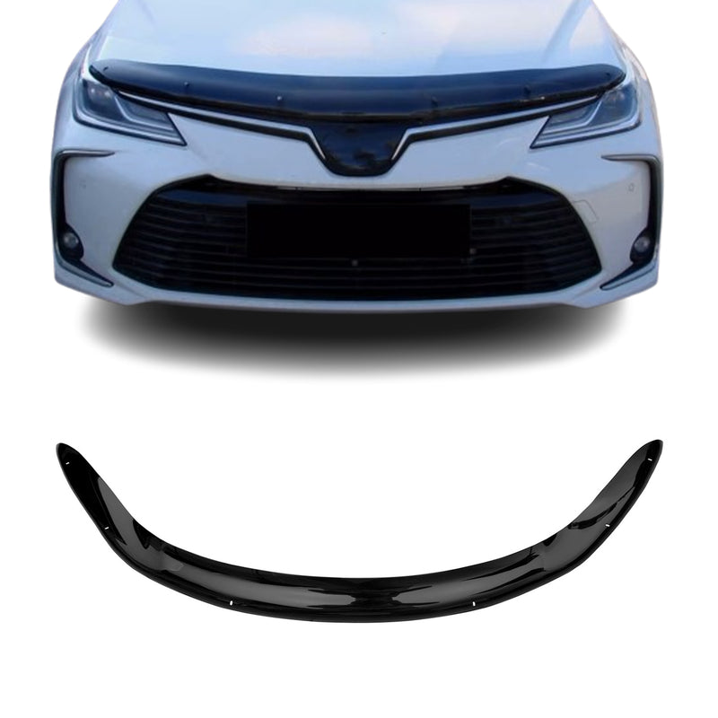 Deflecteurs d'air capot de voiture pour Toyota Corolla 2019-2025 Acrylique Noir