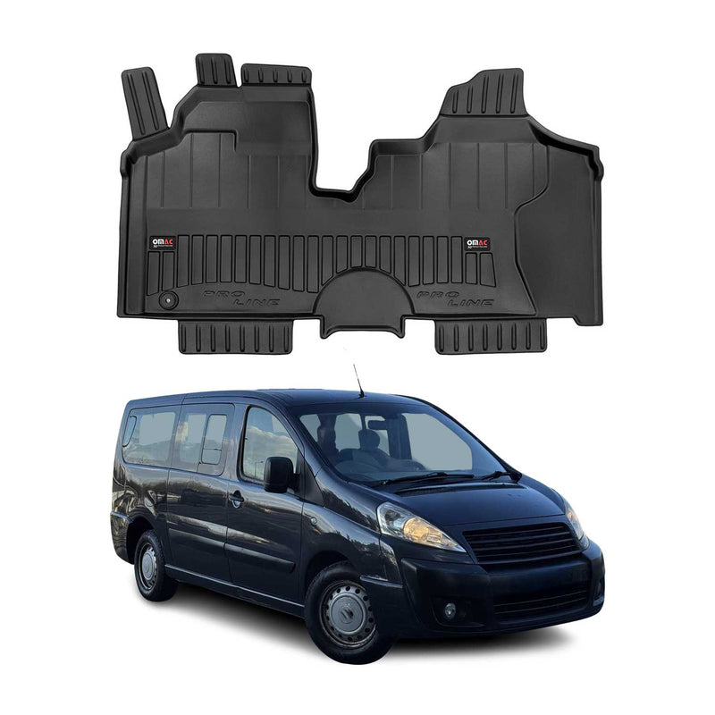 Tapis de Sol pour Fiat Scudo 3 2006-2016 OMAC Premium TPE Noir