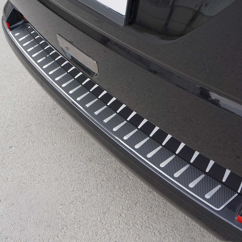 Protection Seuil de Pare-chocs Arriére pour VW T6 Transporter 2015-2021 Inox