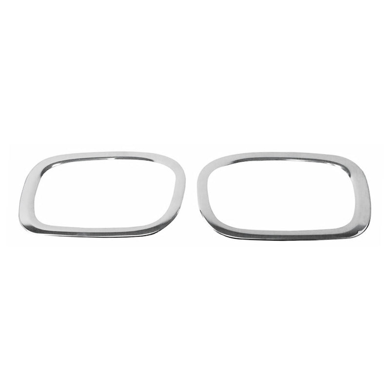 Cadres de Réflecteurs Arrière pour Jeep Renegade 2014-2019 acier inox 2 Pcs