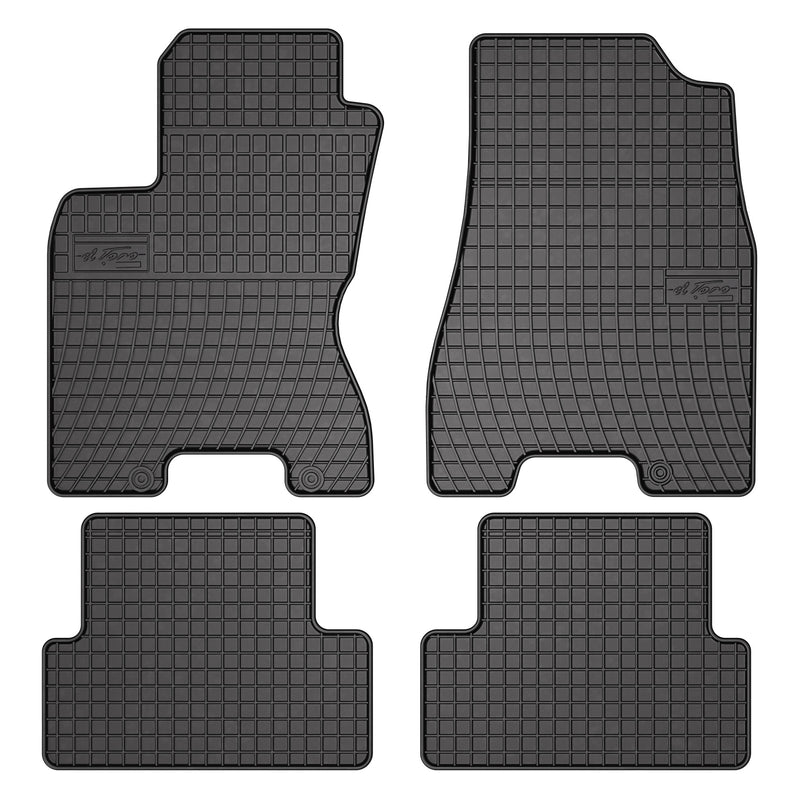OMAC Tapis de Sol pour Nissan X-Trail 2008-2013 Caoutchouc Noir