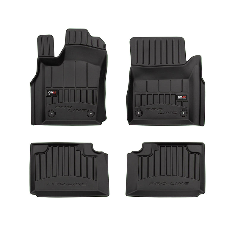 2013-2015 Jeep Grand Cherokee OMAC Tapis de sol en caoutchouc Noir Premium