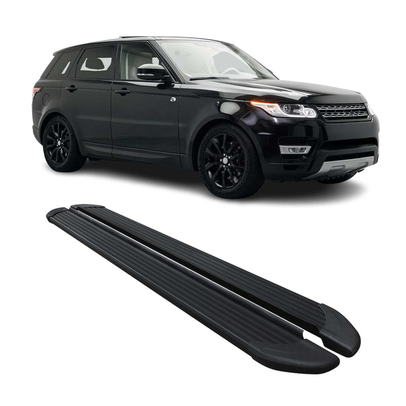 Marchepieds Latéraux pour Range Rover Sport 2013-2024 Noir Aluminium 2Pcs