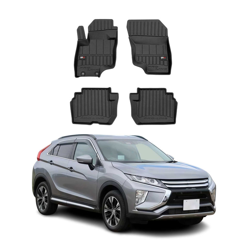 Tapis de Sol pour Mitsubishi Eclipse Cross 2017-2022 Caoutchouc TPE Noir