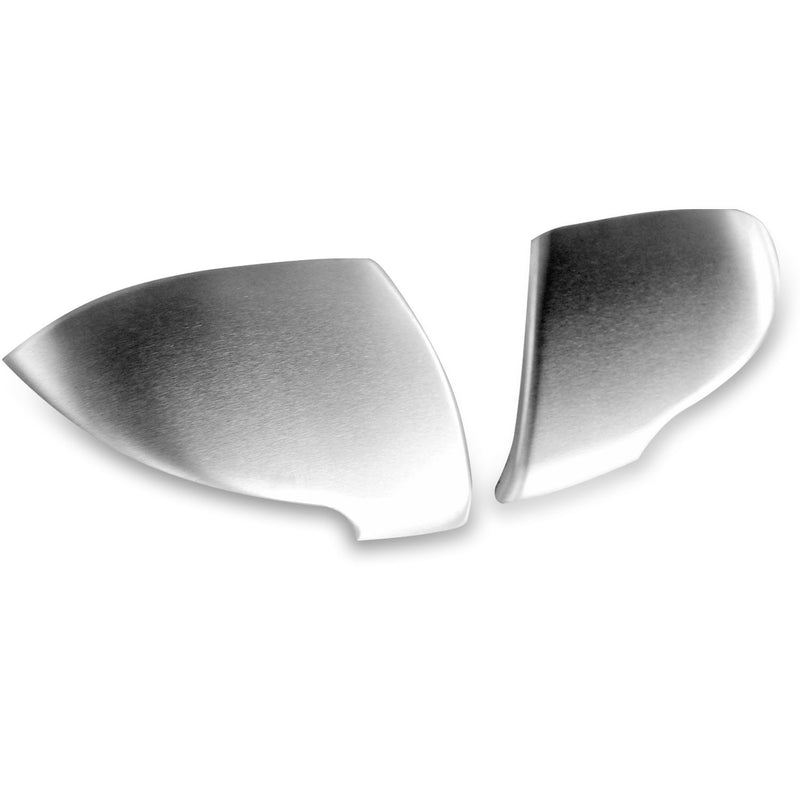 Coques de Rétroviseurs pour Kia Sportage III 2x Acier Inox Chromé Foncé