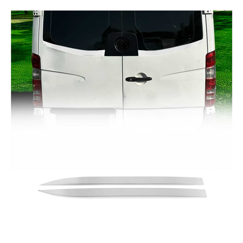 Garniture de Fenêtre de Hayon pour Mercedes Sprinter 2018-2025 Acier Inox 2Pcs