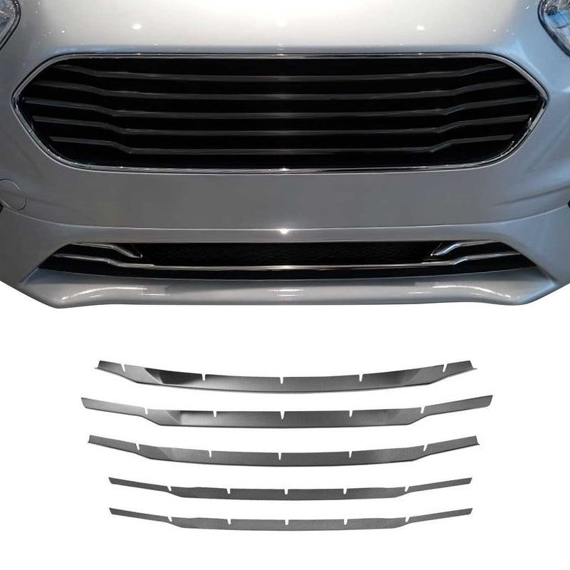 Moulure de Grille de Calandre pour Ford Transit Courier 2017-2022 Chromé 5Pcs