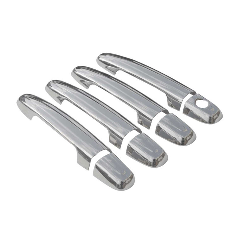 Couverture poignée de porte pour Citroen C1 II 2014-2021 4Portes Acier Inox 8Pcs