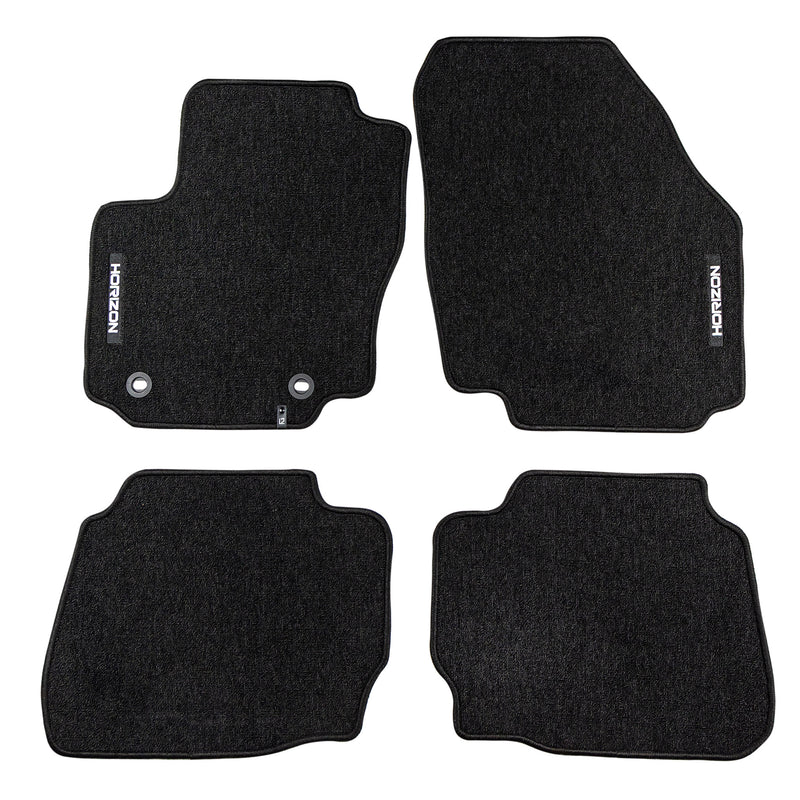 Tapis de Sol de Voiture pour Ford Mondeo IV 2007-2014 Velours Imperméable 4Pcs