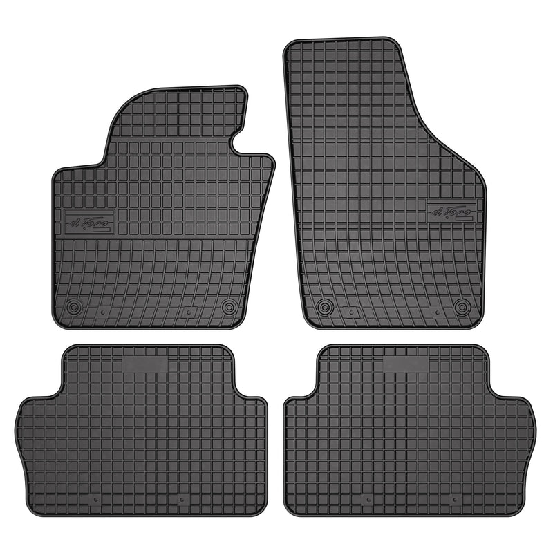 OMAC Tapis de Sol pour VW Sharan 2010-2020 5places Noir Caoutchouc
