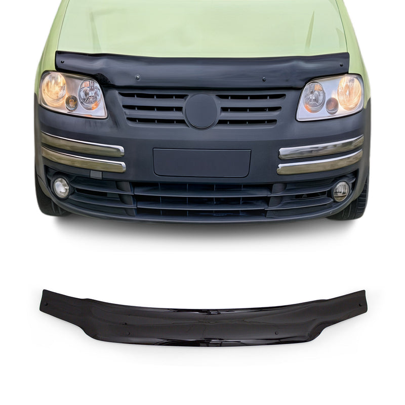 Deflecteurs d'air capot de voiture pour VW Caddy 2004-2010 Acrylique Noir