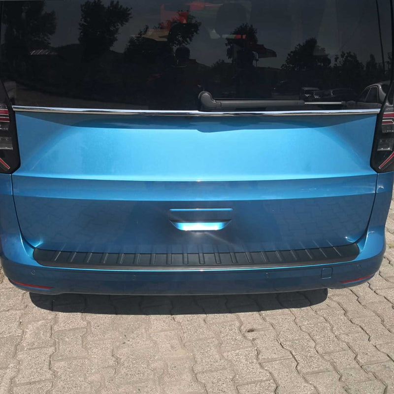 Protection Seuil de Pare-chocs Arriére Pour VW Caddy 2021-2025 ABS Noir