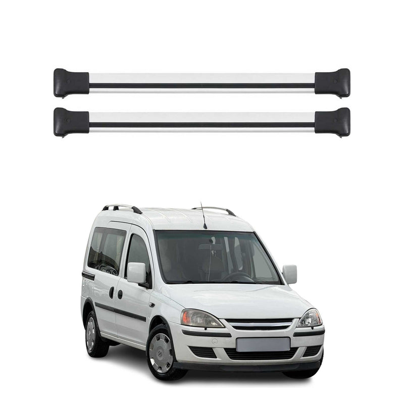 Barres de toit transversales pour VW Amarok 2010-2025 Aluminium Noir 2x
