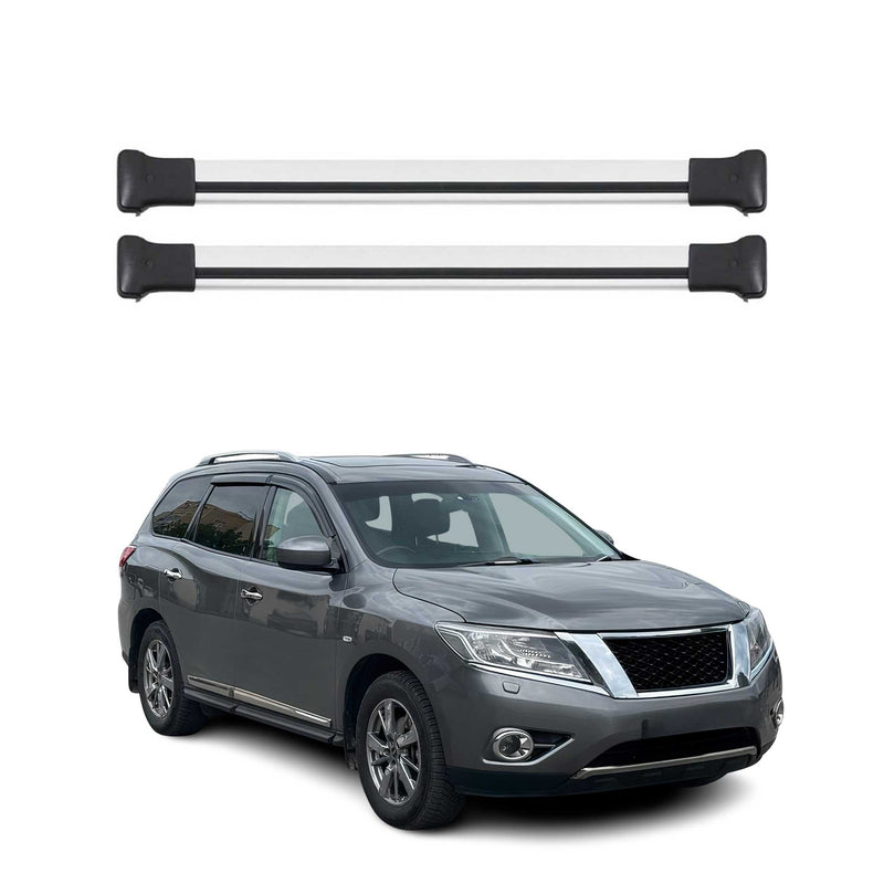 Barres de toit transversales pour Renault Clio Sport Tourer 2012-2019 Alu Gris