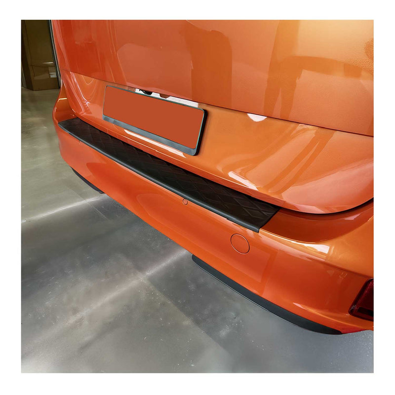 Protection Seuil De Pare-Chocs Arriére pour VW ID.Buzz 2022-25 ABS Noir Mat