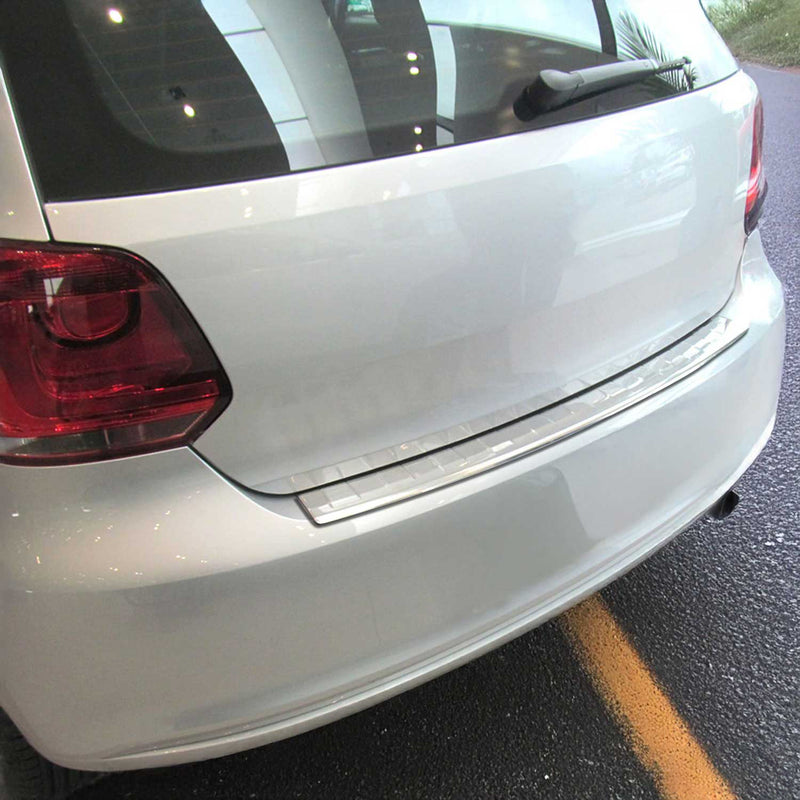 Protection Seuil de Pare-chocs Arriére Pour VW Polo HB 2009-2017 Acier Inox