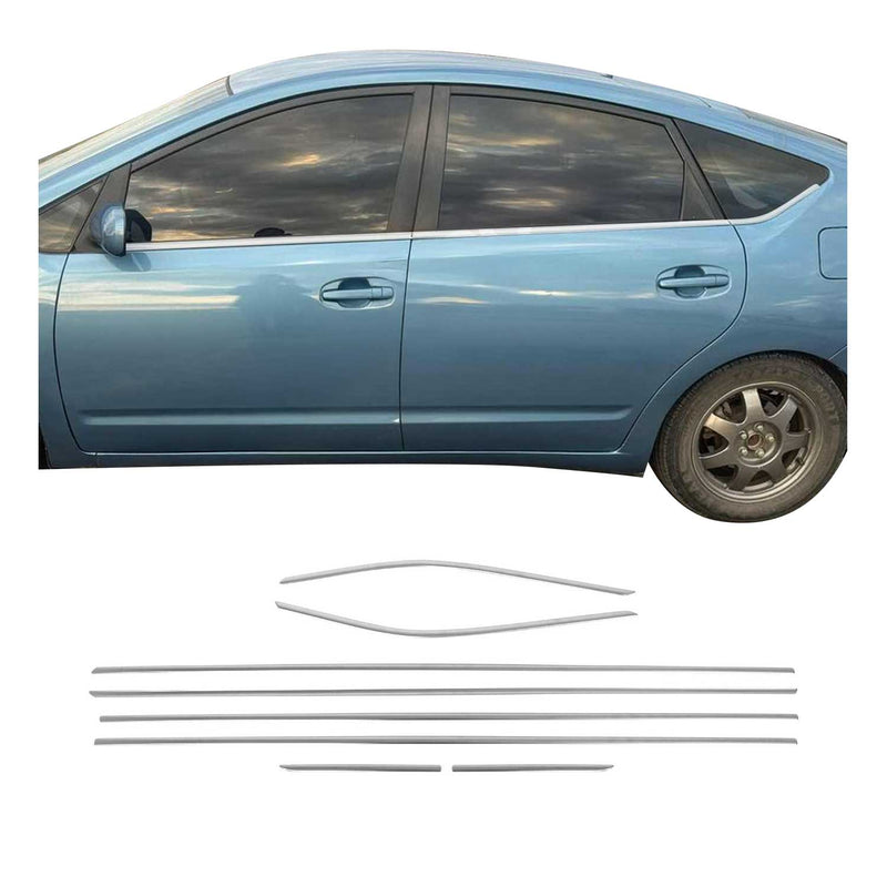 Garniture de Fenêtre pour Toyota Prius+ Break 2012-2020 Acier Inox 8Pcs