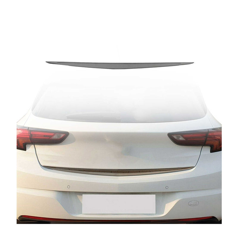 Garniture de Hayon Coffre pour Opel Astra K 2015-2019 acier inox foncé