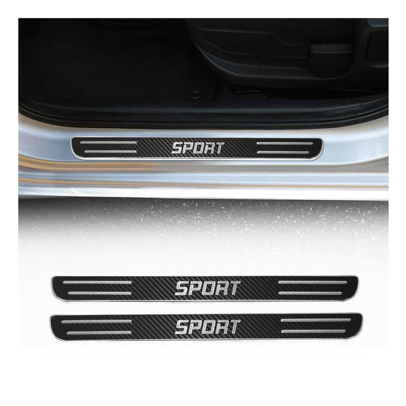 Couverture De Seuil De Porte Pour BMW Série 1 2011-2025 Folie De Carbone 2x