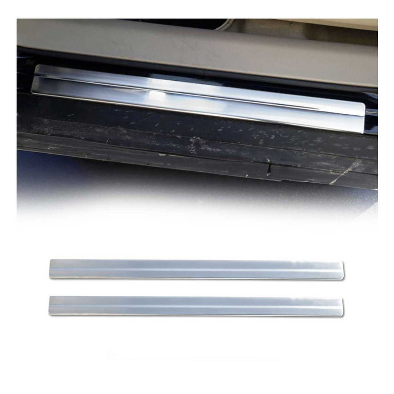 Seuils de porte pour Nissan Juke 2010-2019 en acier inox Chromé