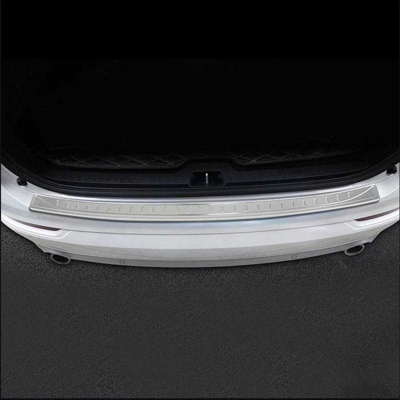 Protection Seuil de Pare-chocs Arriére Pour Volvo XC90 2016-2025 Acier Inox
