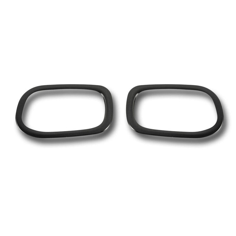 Cadres de Réflecteurs Arrière pour Jeep Renegade 2014-2024 acier inox Brossé 2x