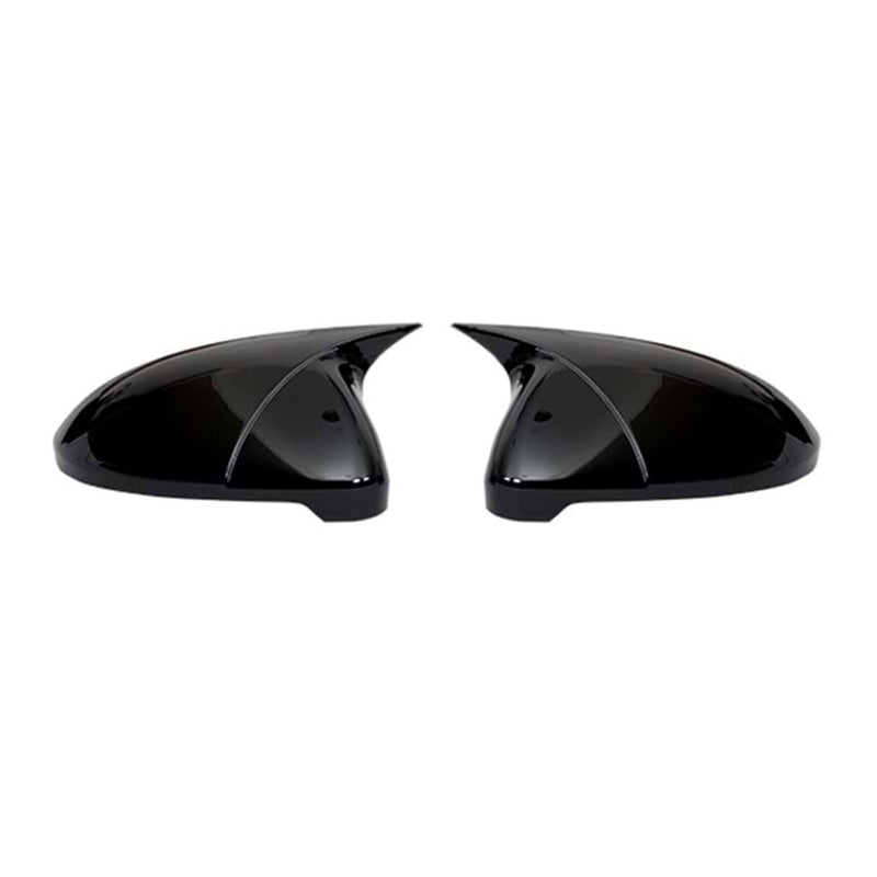 Coques de Rétroviseurs pour VW Golf 2012-2021 en ABS Noir Piano