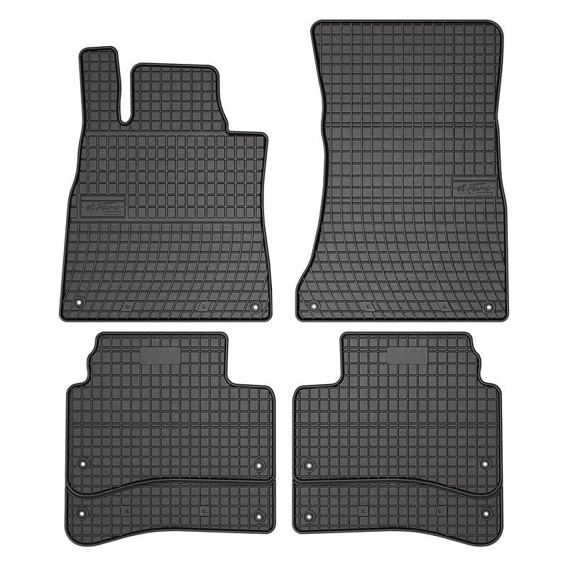 OMAC Tapis de Sol pour Mercedes Classe S W222 2013-2020 Noir