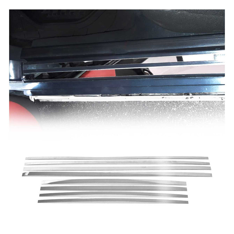 Couverture de Seuil de porte pour Mercedes Classe E W124 1985-1995 inox 8x
