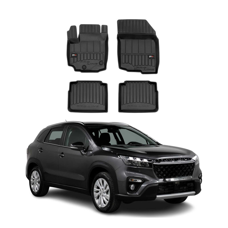 Tapis de Sol pour Suzuki SX-4 S-Cross 2020-2022 TPE Noir