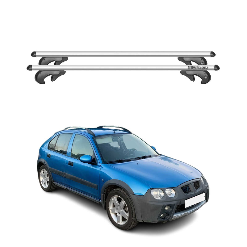 Barres de toit pour Rover Streetwise 2004-2005 90kg Aluminium Gris 2tlg