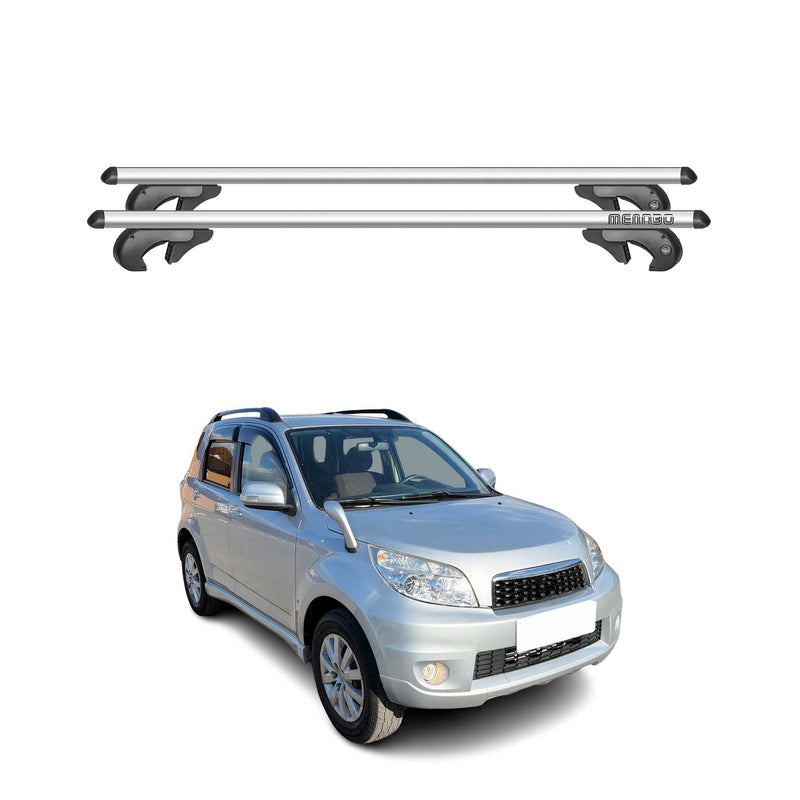 Barres de toit transversales pour Toyota Rush J200 F700 2006-2017 90kg Alu