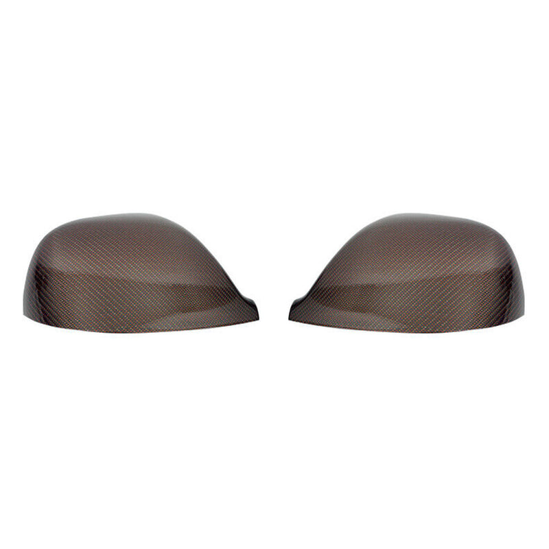 Coques de Rétroviseurs pour VW T5 Transporter 2009-2015 en Carbone Rouge