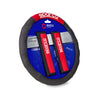 SPARCO couvre de volant et coussin de ceinture kit de protection en noir rouge