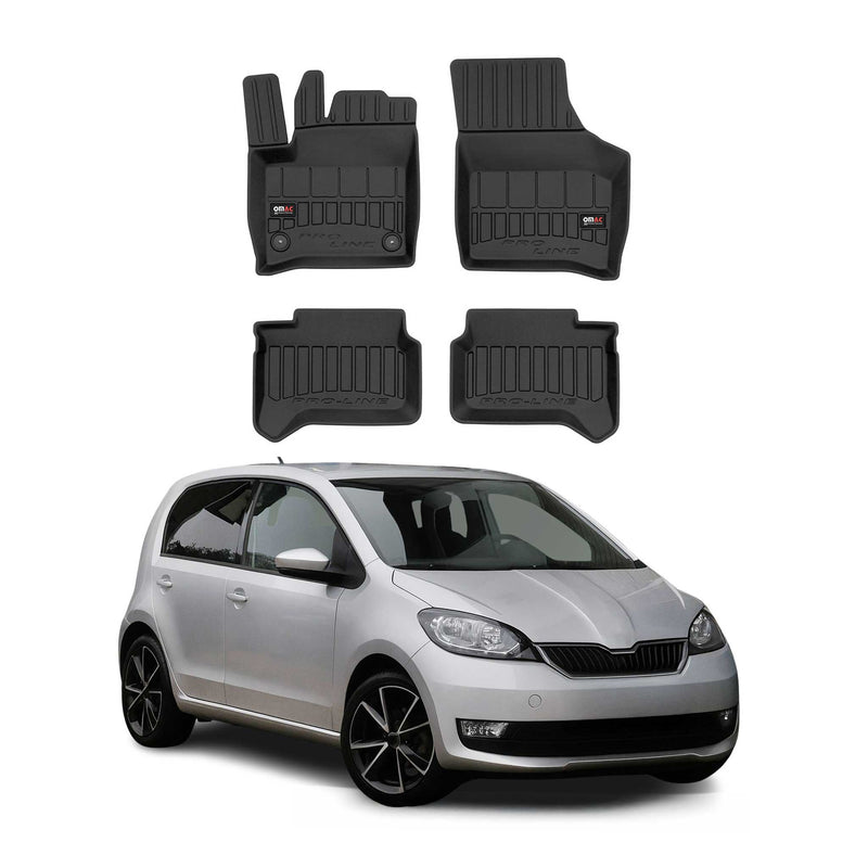Tapis de Sol pour Seat e-Citigo 2019-2022 TPE Noir