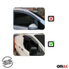 Déflecteurs De Vent Pluie D'air pour Ford Tourneo Custom 2013-2024 Acrylique 2x