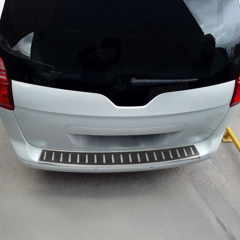 Cache de seuil de pare-chocs arrière pour Peugeot 5008 2017-2025 SUV P87