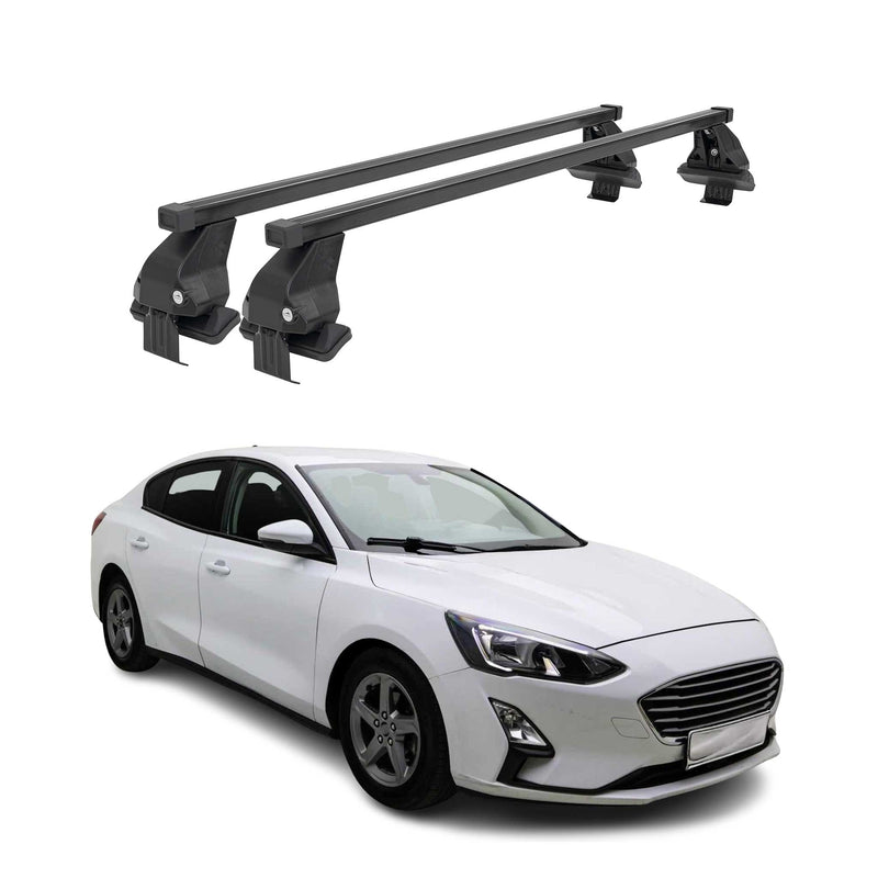 Barres Transversales Menabo pour Ford Focus IV 2018-2024 Noir