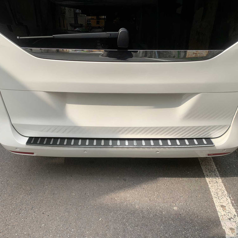 Protection Seuil De Coffre pour Mercedes Vito 2014-2025 Folie De Carbone