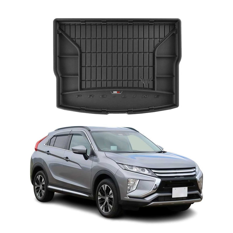 Tapis de Coffre pour Mitsubishi Eclipse Cross 2018-2022 TPE Noir