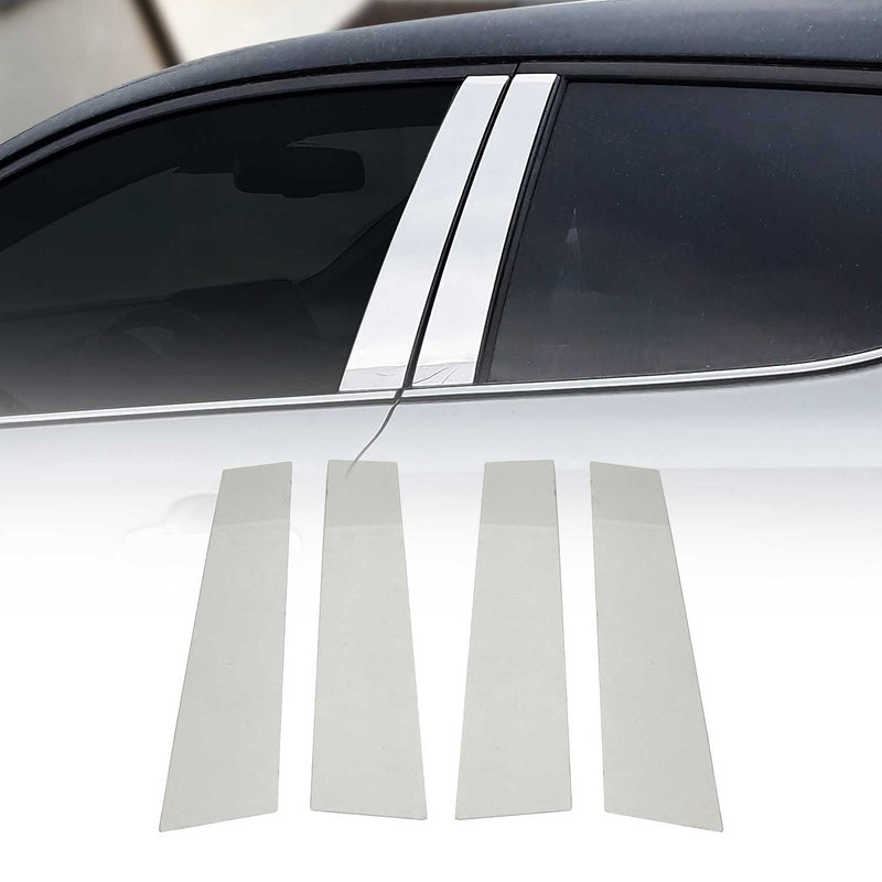 Couverture Garniture De Pilier B pour Hyundai Elantra 2019-2023 SD inoxy 4Pcs
