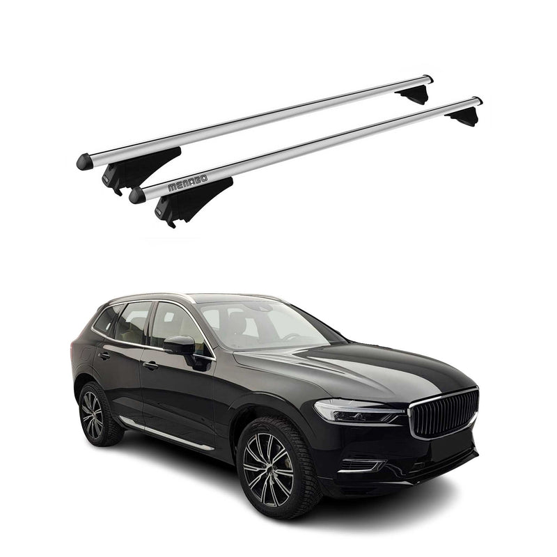 Tiger Barres de toit transversales pour Volvo XC60 2017-2025 Gris