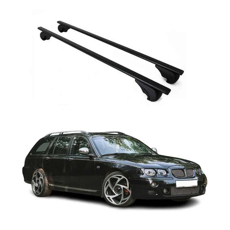 Barres de toit Transversales pour MG ZT-T 2002-2005 Fer Noir