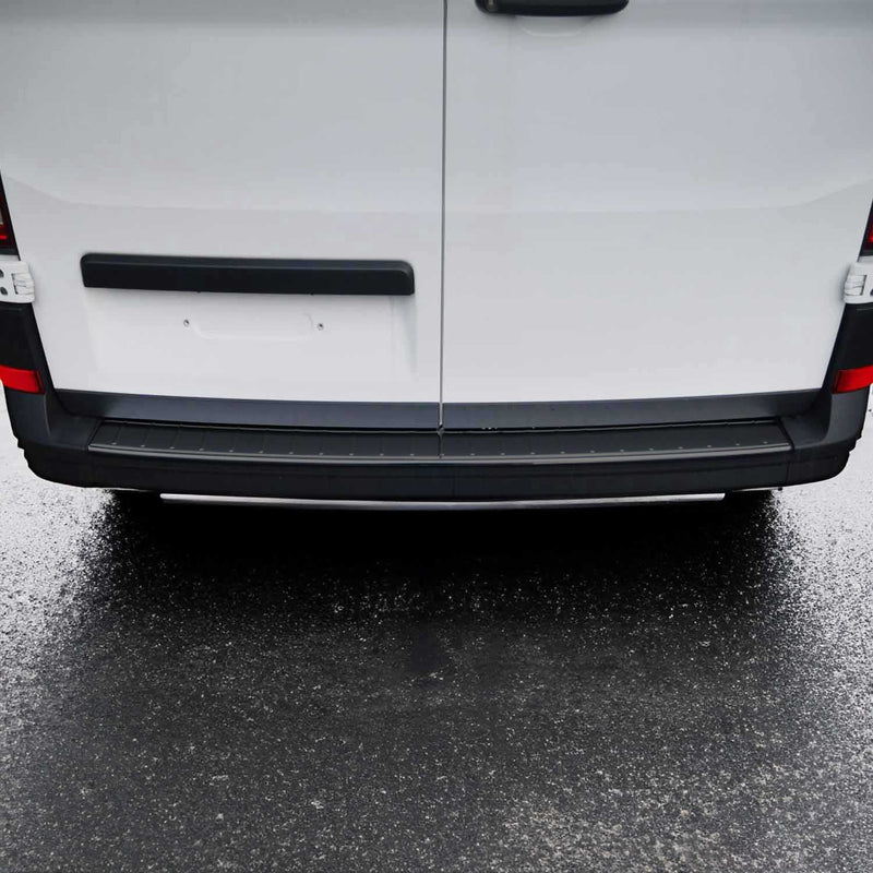 Protection de seuil arrière pour VW Crafter 2017-2025 en acier inoxy