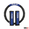 SPARCO couvre de volant et coussin de ceinture kit de protection en noir bleu